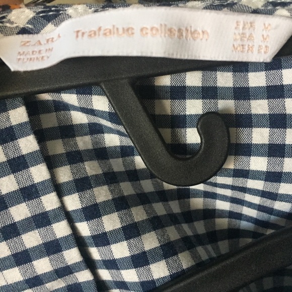 Zara Trafaluc Collection Buffalo Plaid Top - Picture 6 of 6